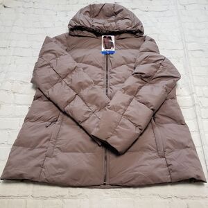 32 Degrees Women's Taupe Puffer Jacket